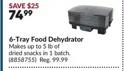 Princess Auto 6-Tray Food Dehydrator offer