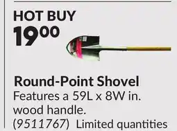 Princess Auto Round-Point Shovel offer