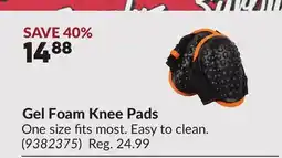 Princess Auto Gel Foam Knee Pads offer