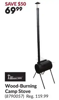 Princess Auto Wood-Burning Camp Stove offer