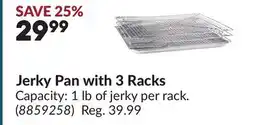 Princess Auto Jerky Pan with 3 Racks offer