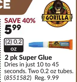 Princess Auto 2 pk Super Glue offer