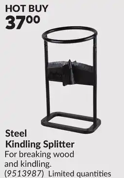 Princess Auto Steel Kindling Splitter offer