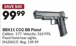 Princess Auto BBX11 CO2 BB Pistol offer