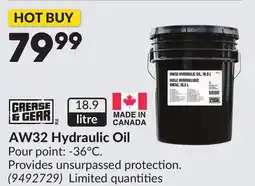 Princess Auto AW32 Hydraulic Oil offer