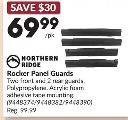 Princess Auto Rocker Panel Guards offer
