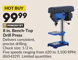 Princess Auto 8 in. Bench-Top Drill Press offer
