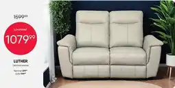 Meubles RD Luther - Genuine Leather Power Reclining Loveseat offer