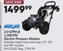 Princess Auto 2.0 GPM @ 1,500 PSI offer