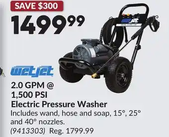 Princess Auto 2.0 GPM @ 1,500 PSI offer