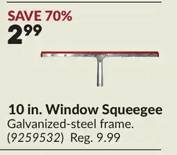 Princess Auto 10 in. Window Squeegee offer