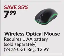 Princess Auto Wireless Optical Mouse offer