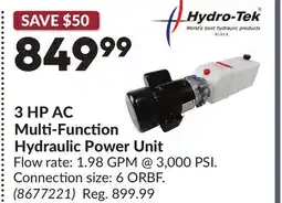 Princess Auto 3 HP AC Multi-Function Hydraulic Power Unit offer