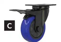 Princess Auto 4 in. Blue Diamond TPU Swivel Caster with Brake offer