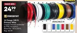 Princess Auto 14 Gauge 100 Primary Wire offer