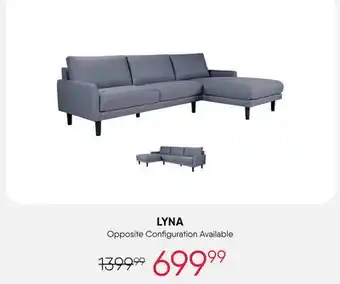Meubles RD Lyna - Sectionnel avec chaise longue offer