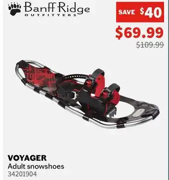 Sports Experts Banff Ridge VOYAGER Adult snowshoes offer
