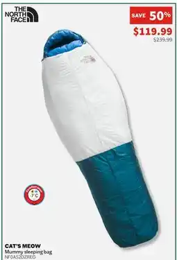 Sports Experts THE NORTH FACE CAT'S MEOW Mummy sleeping bag offer