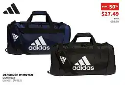 Sports Experts Adidas DEFENDER IV MOYEN Duffle bag offer