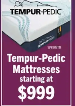 The Brick Tempur-Pedic TEMPUR Support Firm Twin Mattress offer