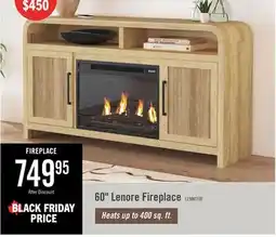 The Brick 60 Lenore Fireplace offer