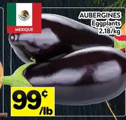 Supermarché PA AUBERGINES | Eggplants offer