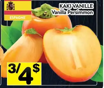 Supermarché PA KAKI VANILLE | Vanilla Persimmon offer