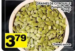 Supermarché PA GRAINES DE CITROUILLE | Pumpkin Seeds offer