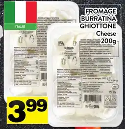 Supermarché PA FROMAGE BURRATINA GHIOTTONE | Cheese offer