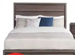 The Brick Kate 5pc Bedroom Set with Bed, Dresser & Mirror, Grey/Brown - King Size offer