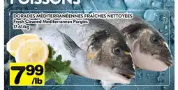 Supermarché PA DORADES MÉDITERRANÉENNES FRAÎCHES NETTOYÉES | Fresh Cleaned Mediterranean Porgies offer