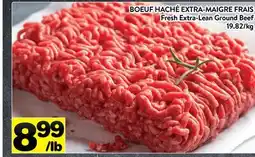 Supermarché PA BOEUF HACHÉ EXTRA-MAIGRE FRAIS | Fresh Extra-Lean Ground Beef offer