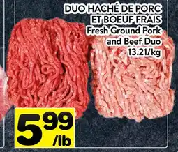 Supermarché PA DUO HACHÉ DE PORC ET BOEUF FRAIS | Fresh Ground Pork and Beef Duo offer