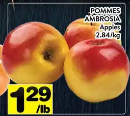 Supermarché PA POMMES AMBROSIA | Apples offer