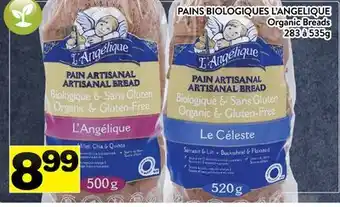 Supermarché PA PAINS BIOLOGIQUES L'ANGELIQUE | Organic Breads offer