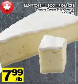 Supermarché PA FROMAGE BRIE DOUBLE CRÈME | Double Cream Brie Cheese offer
