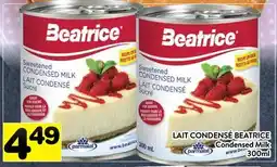 Supermarché PA LAIT CONDENSÉ BEATRICE | Condensed Milk offer