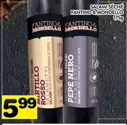 Supermarché PA SALAMI SÉCHÉ FANTINO & MONDELLO offer