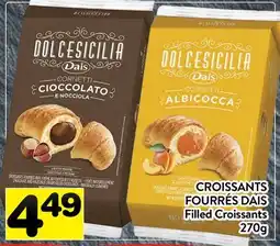 Supermarché PA CROISSANTS FOURRÉS DAIS | Filled Croissants offer