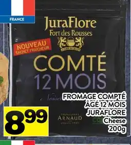 Supermarché PA FROMAGE COMPTÉ ÂGÉ 12 MOIS | JURAFLORE Cheese offer