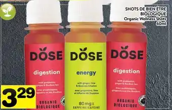 Supermarché PA SHOTS DE BIEN ÊTRE BIOLOGIQUE | Organic Wellness Shots offer