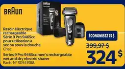 Walmart Series 9 Pro 945cc men's rechargeable wet and dry electric shaver offer