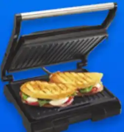 Walmart Stainless steel panini press or glass kettle 1L offer