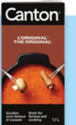 Walmart Canton fondue broth offer
