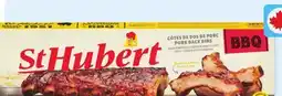 Walmart St-Hubert fully cooked pork back ribs offer