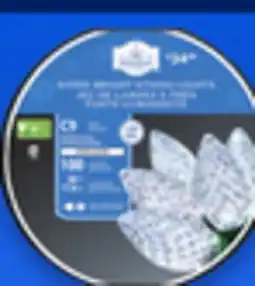 Walmart Holiday Time 100-count or 70-count colour-changing cg LED string tight spool offer