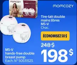 Walmart MS-V hands-free double breast pump offer
