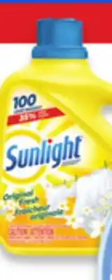 Walmart Sunlight 100 loads fabric softener offer