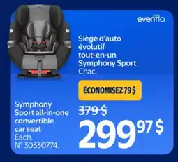 Walmart Symphony Sport all-in-one convertible offer