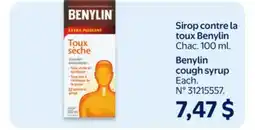 Walmart Benylin cough syrup offer